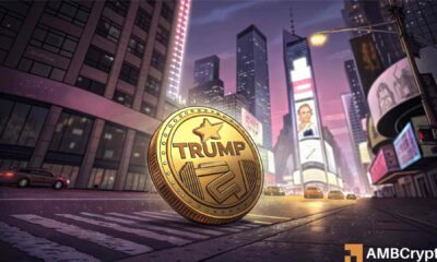 TRUMP’s team wallet moves $22 mln  – Is a dump about to hit?