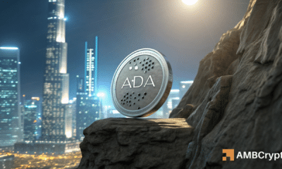 La defensa de $0.244 de Cardano regresa, pero ¿la actividad on-chain hundirá a ADA?
