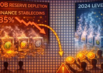 The $10 Billion Vanishing Act: Binance Stablecoin Reserves Evaporate To 2024 Levels As Liquidity Flees Crypto