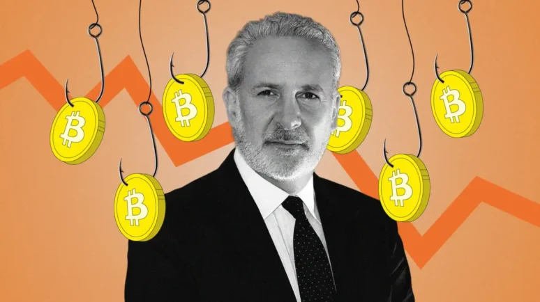 Peter Schiff Afirma que la Caída del Bitcoin Todavía Está por Llegar, Mientras Tether Invierte $150 Millones en Oro
