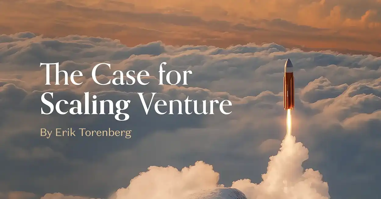 a16z Partner's Account: Boutique VC is Dead, Scaling Up is the Endgame for VC