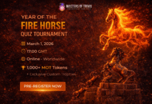 Masters of Trivia Launches March 1 “Year of the Horse” On-Chain Trivia Tournament on Solana With 1,000 MOT Token Prize Pool