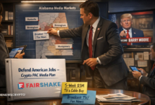 Crypto PAC Pledges $5M for Barry Moore Senate Run