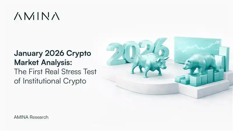 Análisis del Mercado Cripto en Enero: Caída de Precios, pero la Infraestructura Institucional se Acelera