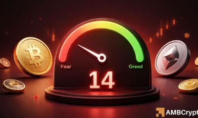 La cryptomonnaie plonge dans une « peur extrême » – Est-ce le fond du marché ?