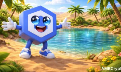 Chainlink slips below $11 after 22% sell-off – Can LINK bulls defend THIS zone?