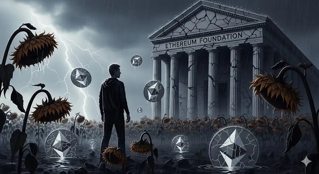 ETH Breaks Below $1,900! Behind the 22% Plunge, Vitalik's 'Five-Year Austerity' Strategy