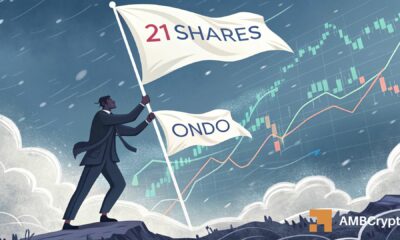 La solicitud del ETF de ONDO de 21Shares atrae atención, pero ¿ayudará a su precio?