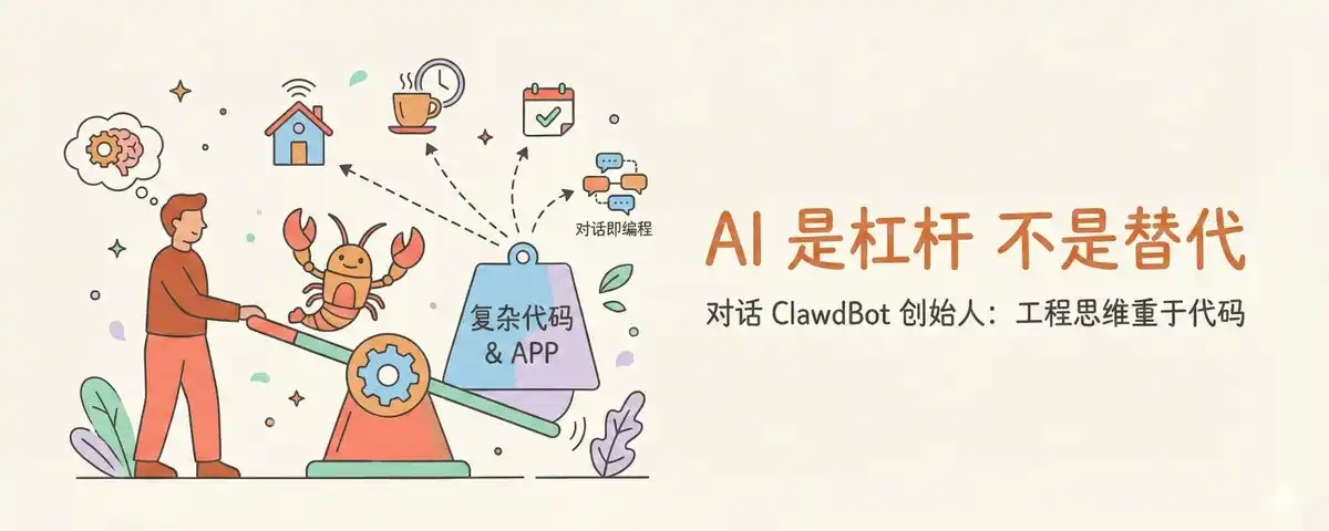 对话 ClawdBot 创始人：AI 是杠杆，不是替代品