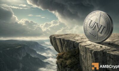 Uniswap: Taruhan paus $2,29 juta di level terendah multi-bulan – Apakah $4,92 UNI berikutnya?