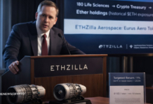 ETHZilla Launches Jet Engine-Backed Token Offering