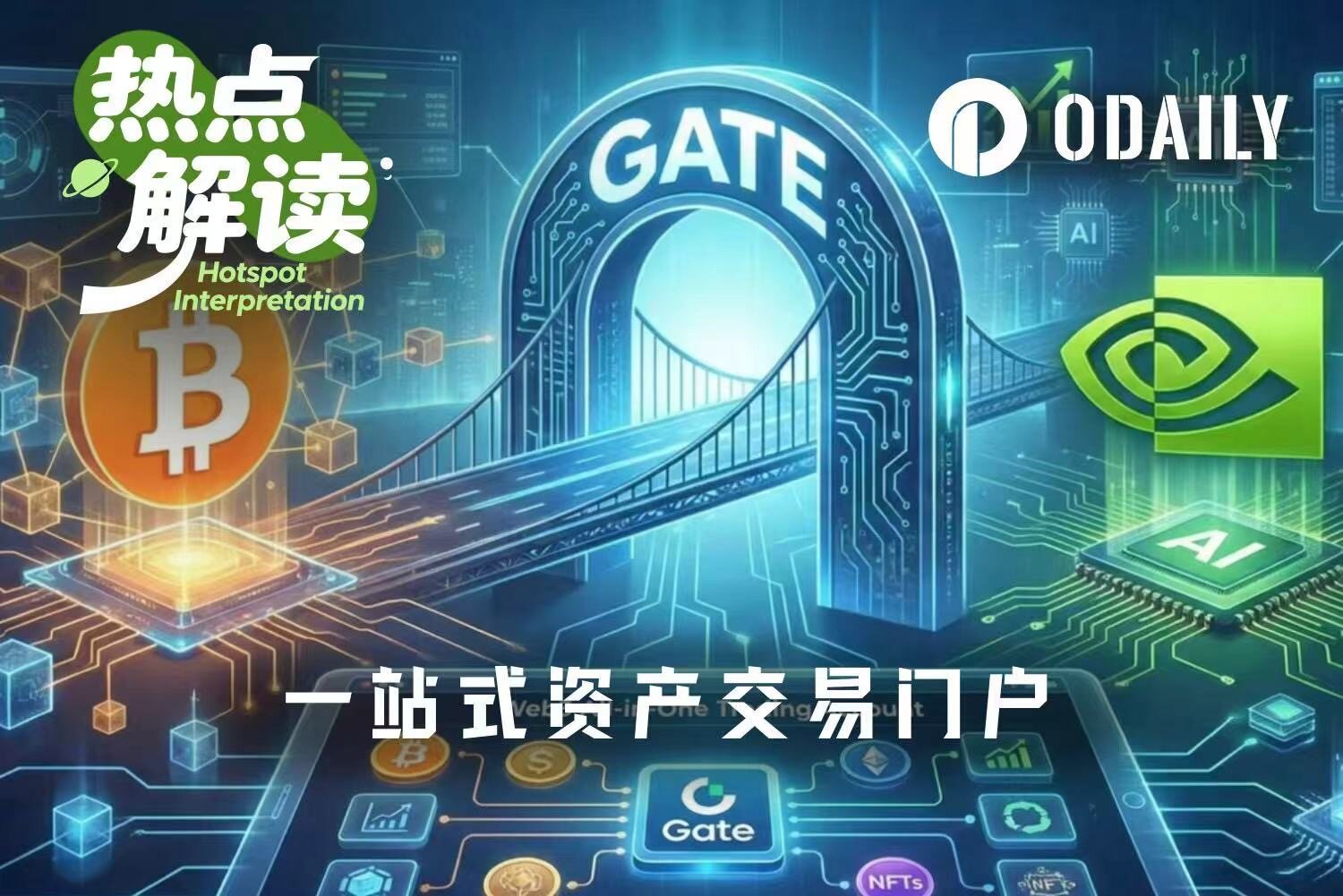 From Bitcoin to NVIDIA: How Gate is Creating the 'All-in-One Trading Account' for the Web3 Era?
