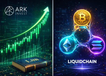 Cathie Wood的Ark Invest在最后一次购买后仅数日再次增持看涨资产，而LiquidChain引发关注