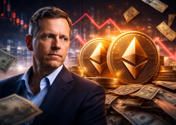 Peter Thiel Thanh Lý Khoản Đầu Tư Vào ETHZilla, Công Cụ Kho Bạc Ethereum, Thoái Hết Toàn Bộ Cổ Phần