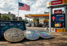 El Mercado Cripto Muestra Ganancias Mientras Suben los Precios del Diésel y la Gasolina en EE.UU.