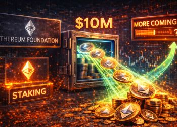 Ethereum Foundation Moves $10M ETH After First-Ever Staking — More Coming?