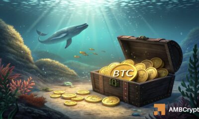 Dormant Bitcoin whales move $56 mln: Can BTC withstand the sudden selling?
