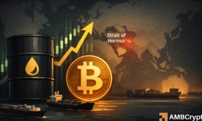Crypto markets face energy-driven stress – Can Bitcoin withstand it?
