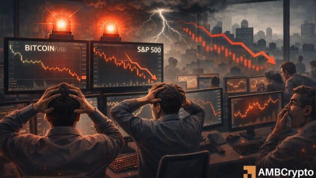 Lo que significa el 'miedo extremo' en Bitcoin y el S&P para los mercados