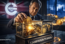 UK Reform Party Races Ahead Through Crypto Donations