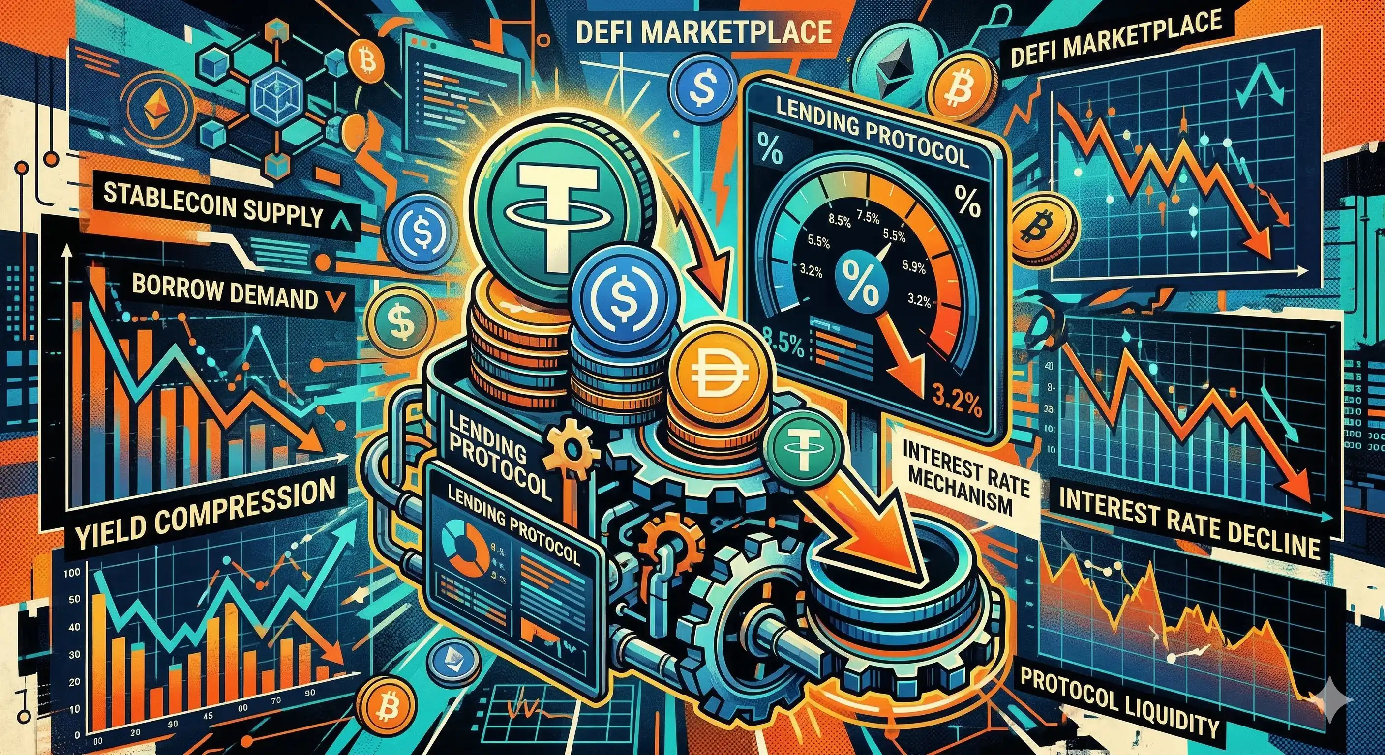 DeFi的收益寒冬：流动性淤积、杠杆萎缩、套利无门