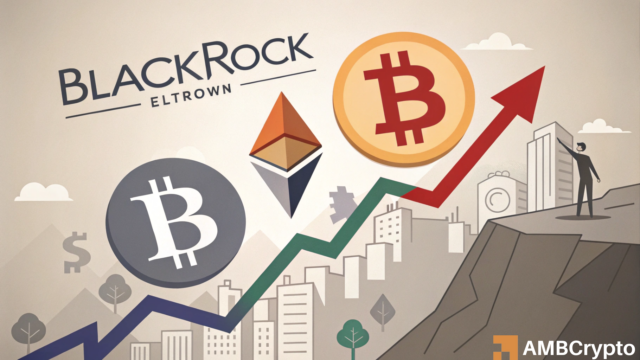 $100M in crypto shifted by BlackRock – Panic move or just some rebalancing?