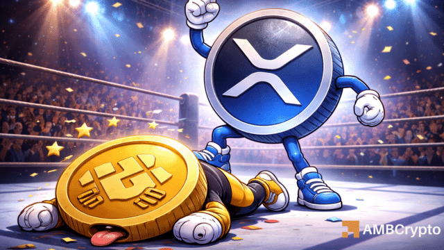 XRP overtakes BNB in market cap – But can this shift sustain?
