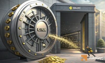 Transferencia de 15.19M de LINK coincide con ruptura de canal – ¿Caerá a $9.60 después?