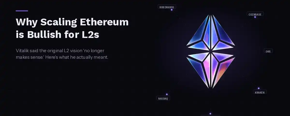 Actually, ETH Scaling is a Major Boon for L2s