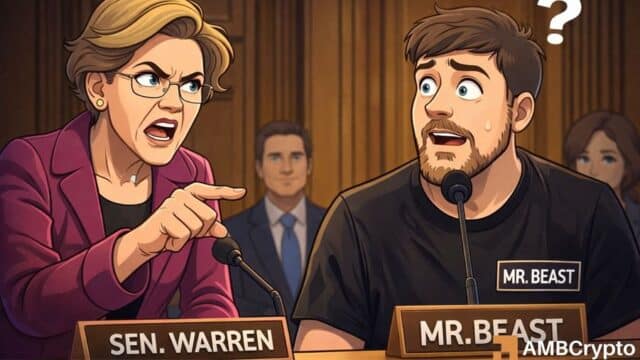 Sen. Elizabeth Warren Soroti Kesepakatan $200 Juta MrBeast Terkait Akses Kripto untuk Anak Di Bawah Umur