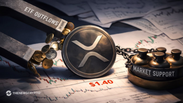 XRP Holds $1.40 Support as ETF Outflows Weigh on Sentiment