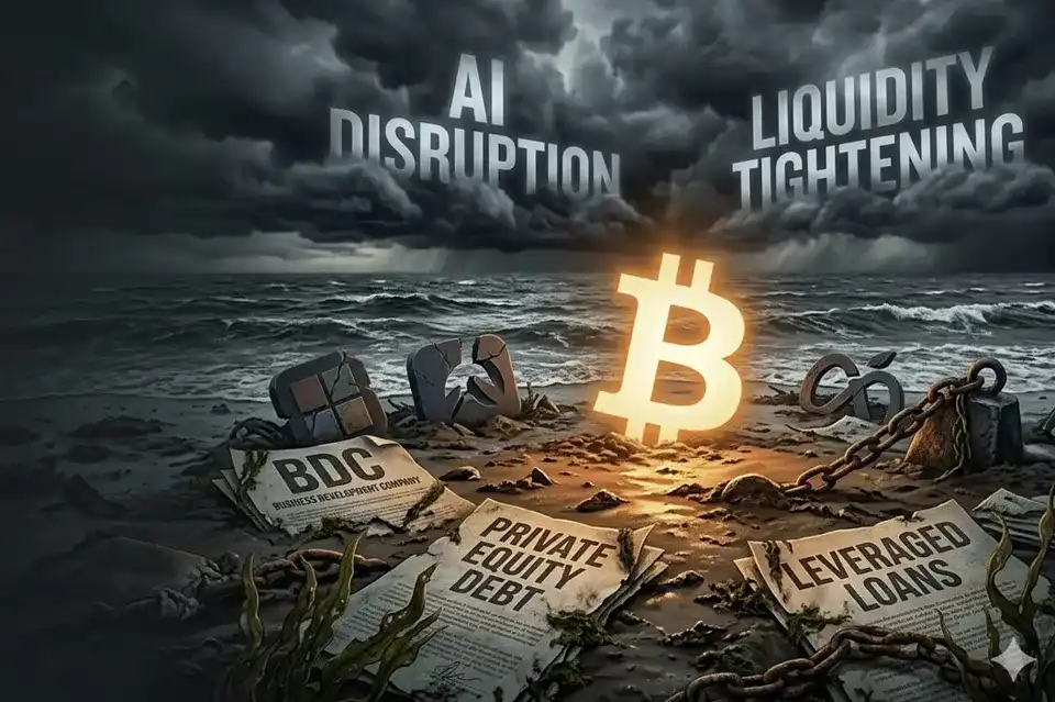 The Next Bitcoin Bull Market May Begin with a Private Credit Crisis