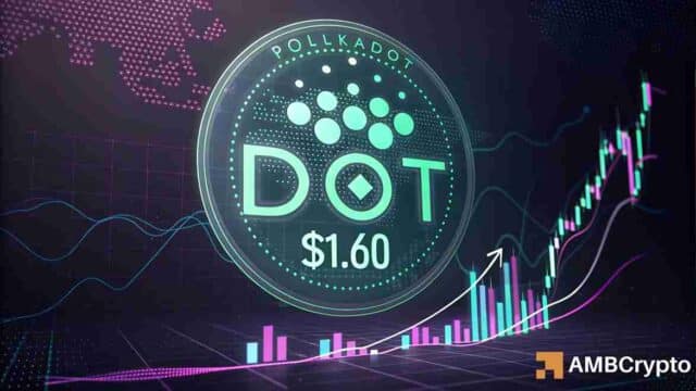 Polkadot – Is a breakout next for DOT’s price after test of $1.60 resistance zone?