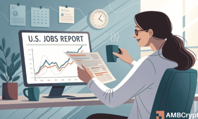 Crypto market holds $2T after U.S. jobs unexpectedly fall by 92K