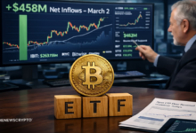 Bitcoin ETF Siap Catat Minggu Kedua Berturut-turut Arus Masuk dengan $458 Juta