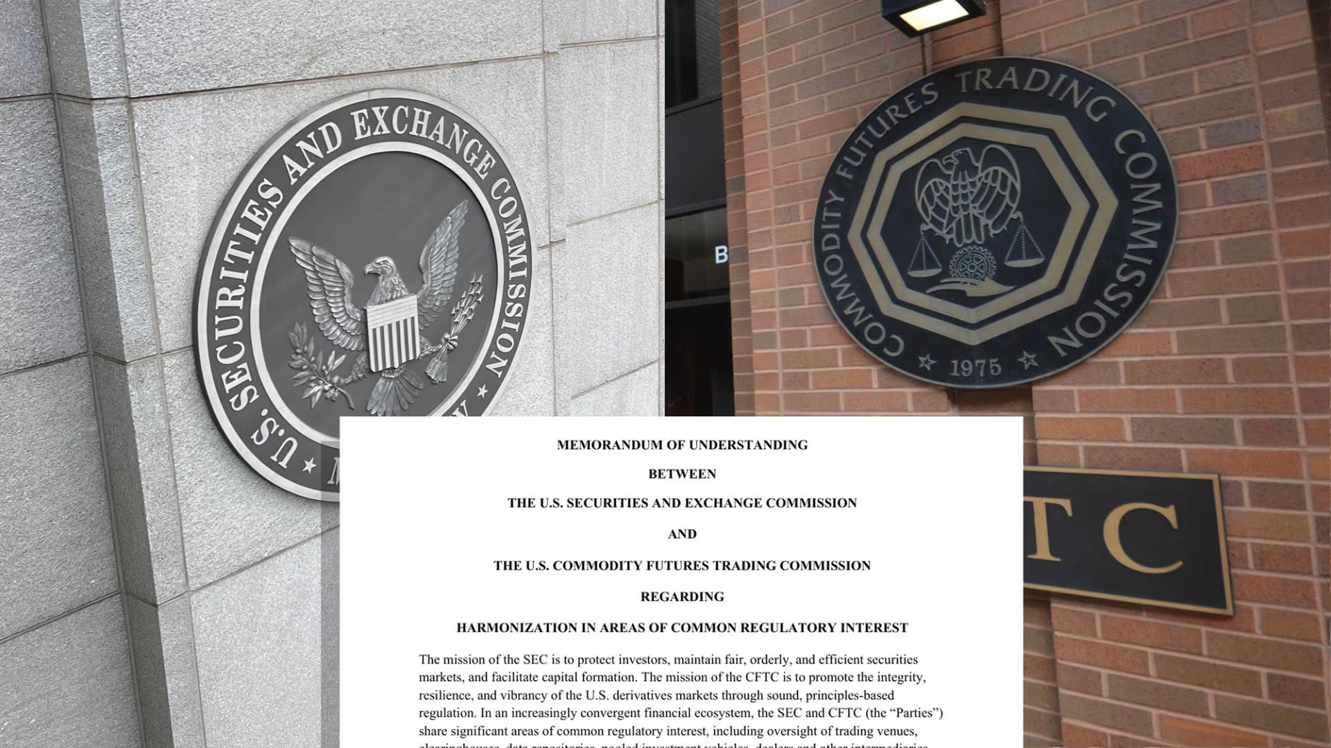 US SEC and CFTC Jointly "Unbind": Crypto Assets Are "Digital Commodities" Not "Securities"