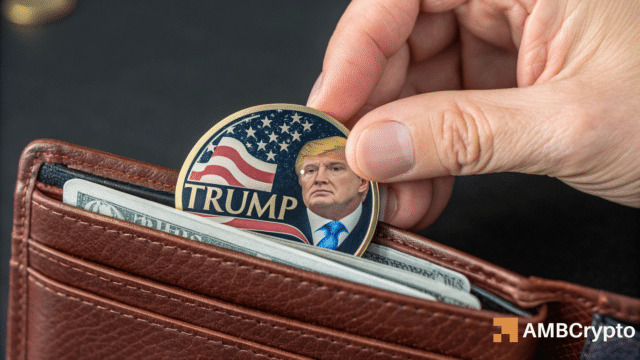 Official Trump: Will 5-month high whale activity trigger TRUMP’s trend shift?