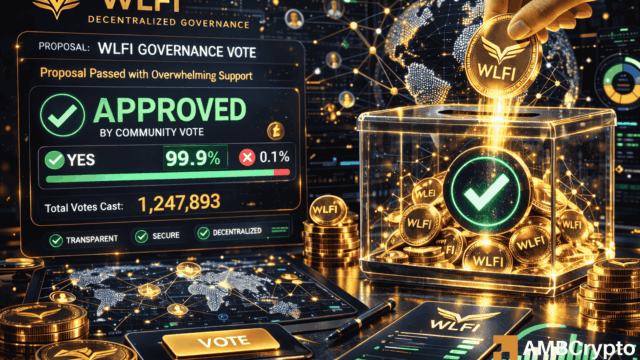 WLFI governance overhaul approved as community vote passes with 99% support