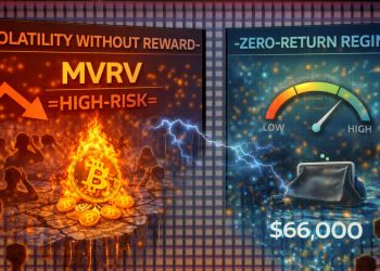 Volatilitas Tanpa Imbal Hasil: Mengapa MVRV Bitcoin Menandakan Rezim Berisiko Tinggi, Tanpa Imbal Balik