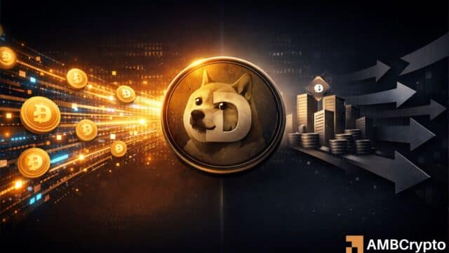 Tout sur l'action des prix 'en sourdine' du Dogecoin et la pression de distribution qui pèse sur lui