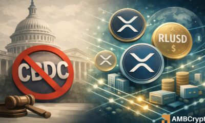 Pourquoi la signature des législateurs américains contre la CBDC pourrait être un signal haussier pour le XRP ?