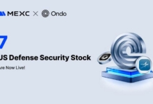 MEXC s'associe à Ondo Finance pour lancer des actions américaines tokenisées dans les secteurs de la défense et de l'énergie