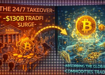 The 24/7 Takeover: How Crypto’s $130B TradFi Surge Is Absorbing The Global Commodities Trade