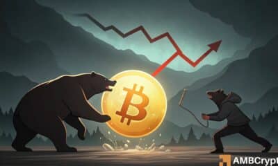 46% of Bitcoin’s supply is now underwater: Will BTC’s losses keep mounting?