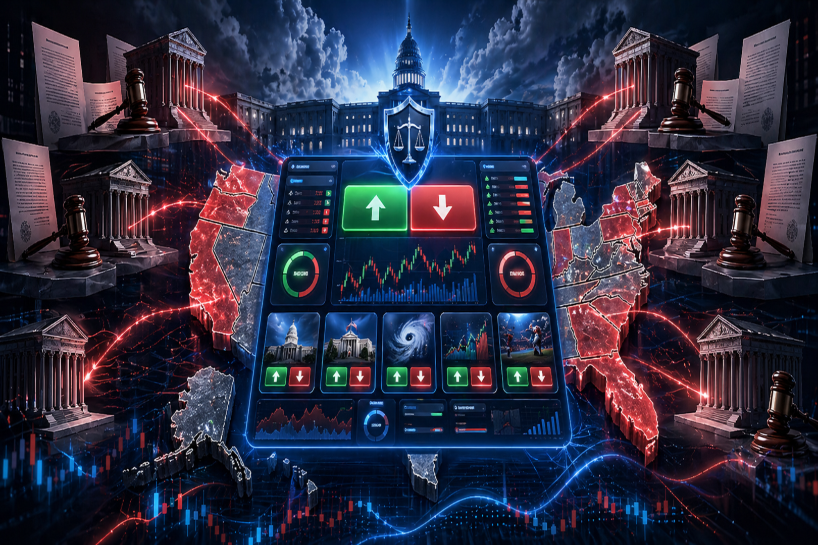 各州围剿、CFTC反诉，预测市场正被监管撕扯