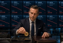 US Spot Bitcoin ETF Inflow Streak Ends Amid Market Pullback