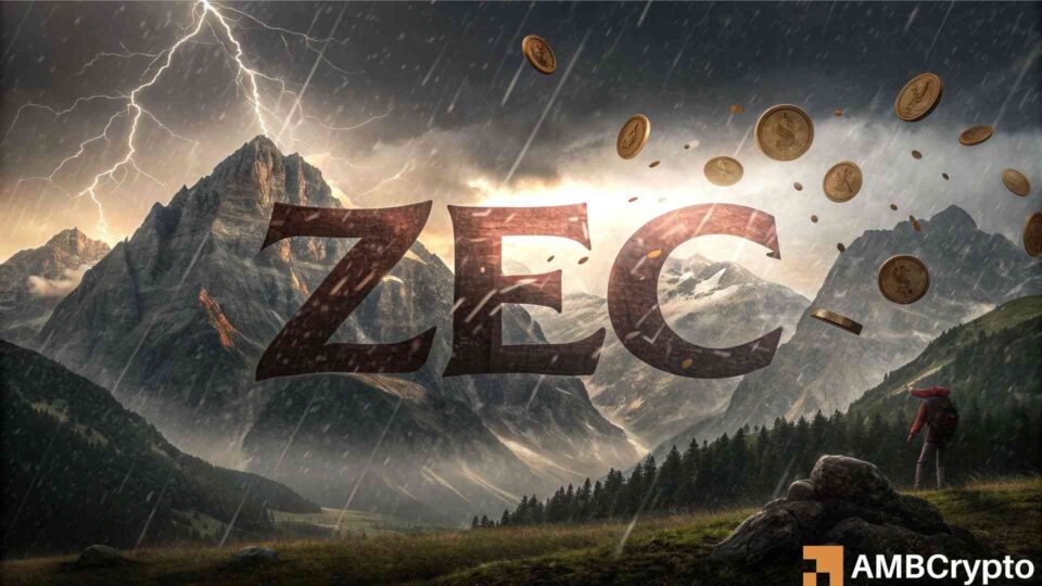 Zcash: Why ZEC must break THIS price level or risk a 20% crash