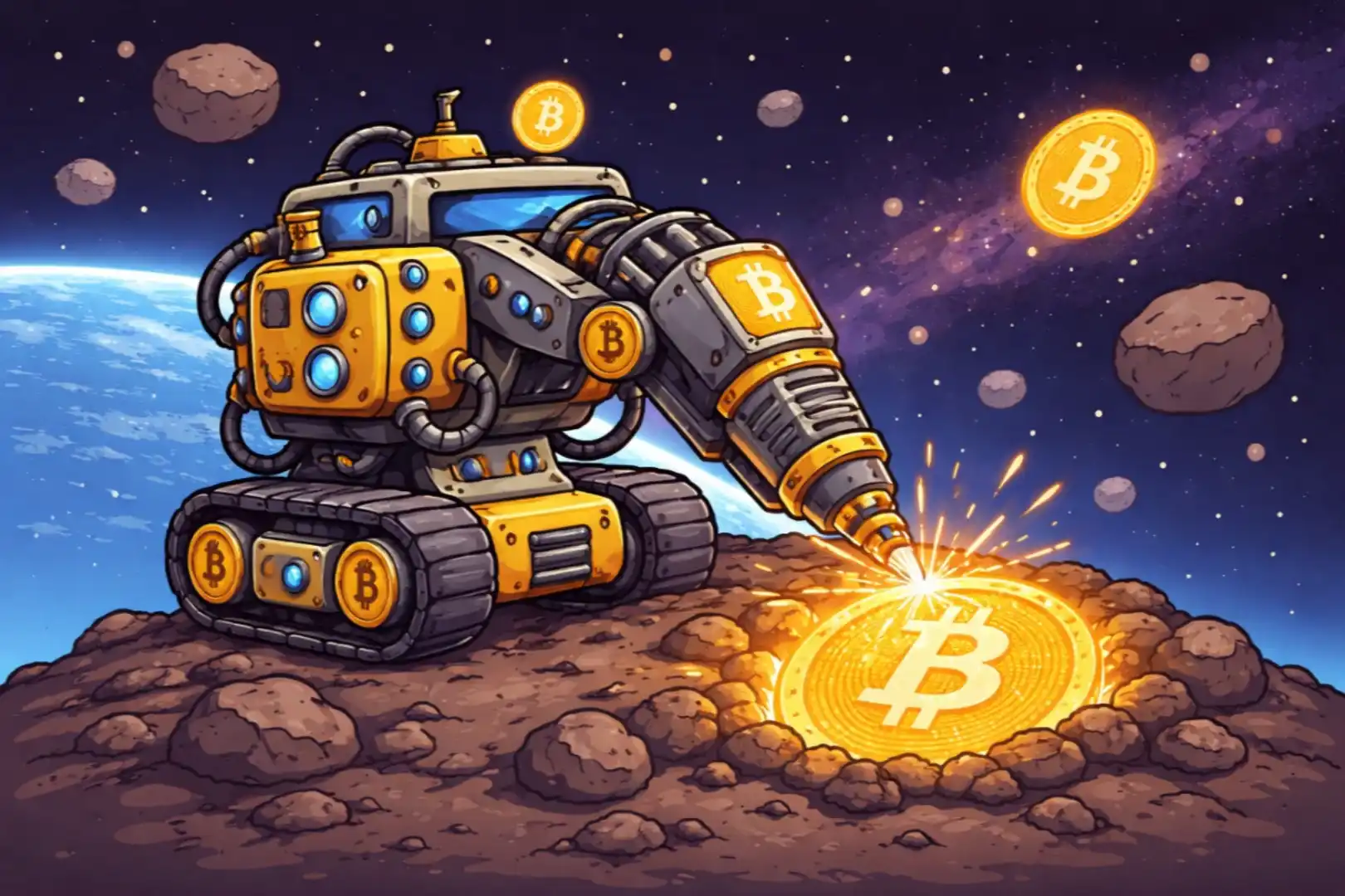 When Bitcoin Miners Take to Space