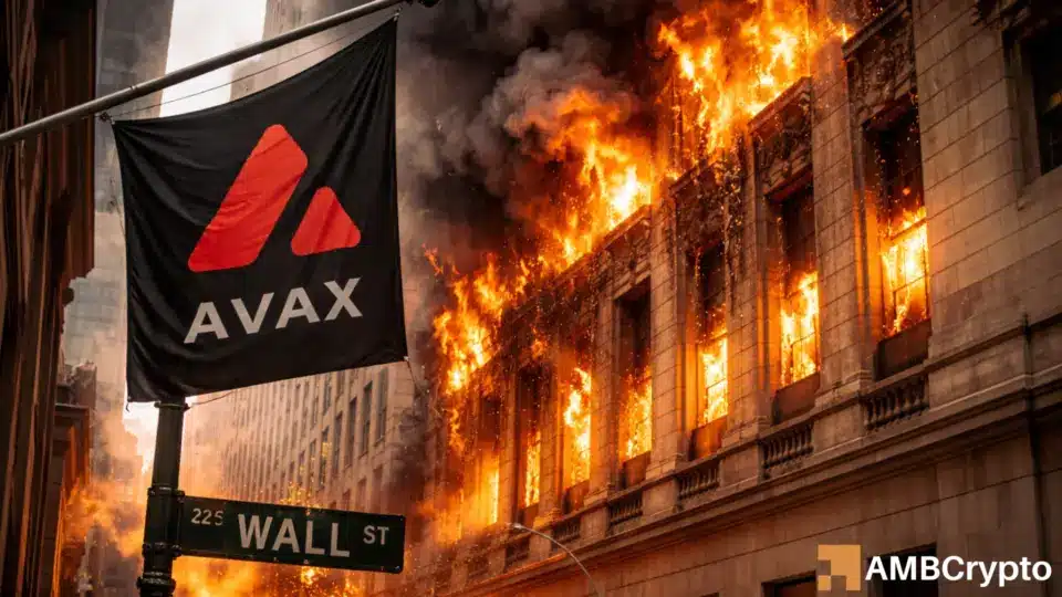 Por qué la integración de Avalanche con Broadridge no logra detener la caída del 10% de AVAX