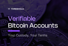 Verifiable Bitcoin Accounts for Institutional Bitcoin. Your Custody, Your Terms.